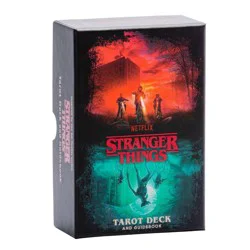Simon & Schuster Stranger Things Tarot Deck and Guidebook - by Casey Gilly (Hardcover)