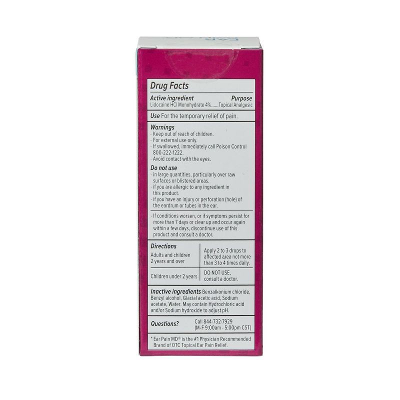 slide 3 of 5, Ear Pain MD Eosera Kids' Pain Relieving Drops Ear Treatment - 5ml, 5 ml