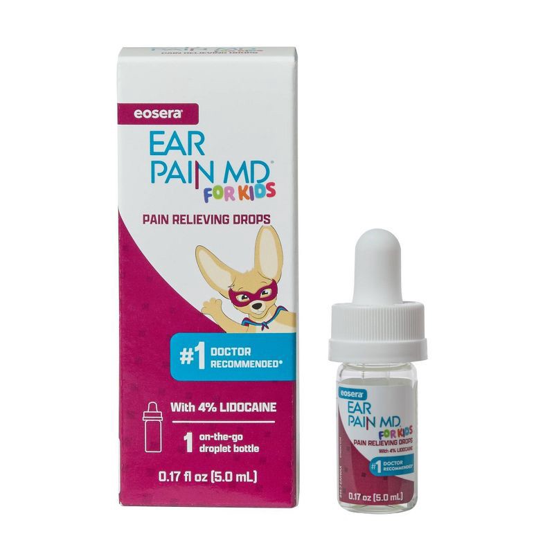slide 1 of 5, Ear Pain MD Eosera Kids' Pain Relieving Drops Ear Treatment - 5ml, 5 ml