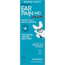 Eosera Ear Pain MD For Kids' Pain Relieving Drops Ear Treatment - 5ml