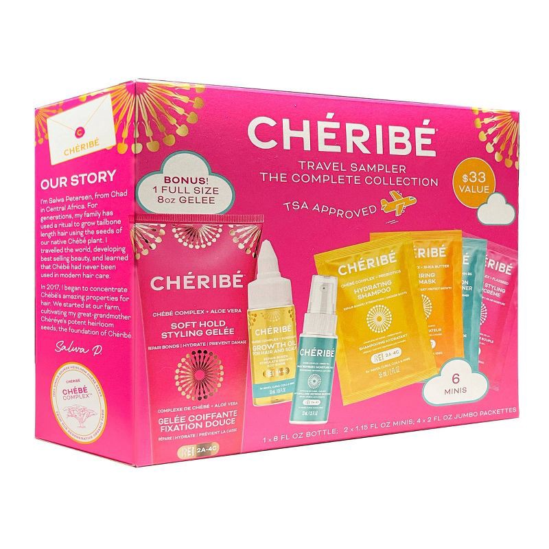 slide 5 of 5, Cheribe Hair Treatment Gift Set, 1 ct