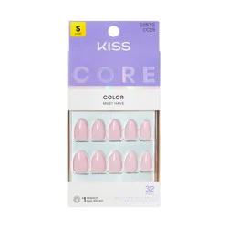 KISS Products KISS Nails CORE Press-On Fake Nails - Short Almond - Euphonious - 35ct