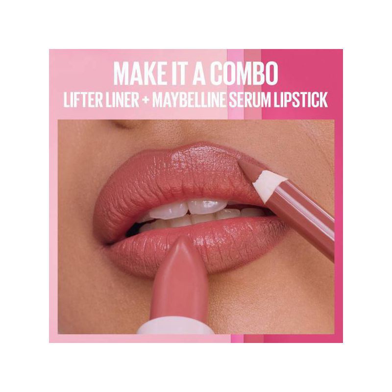 slide 10 of 10, Maybelline Serum Lipstick with Hyaluronic Acid - Satin - 106 Maybe It's Soft - 0.12oz, 0.12 oz