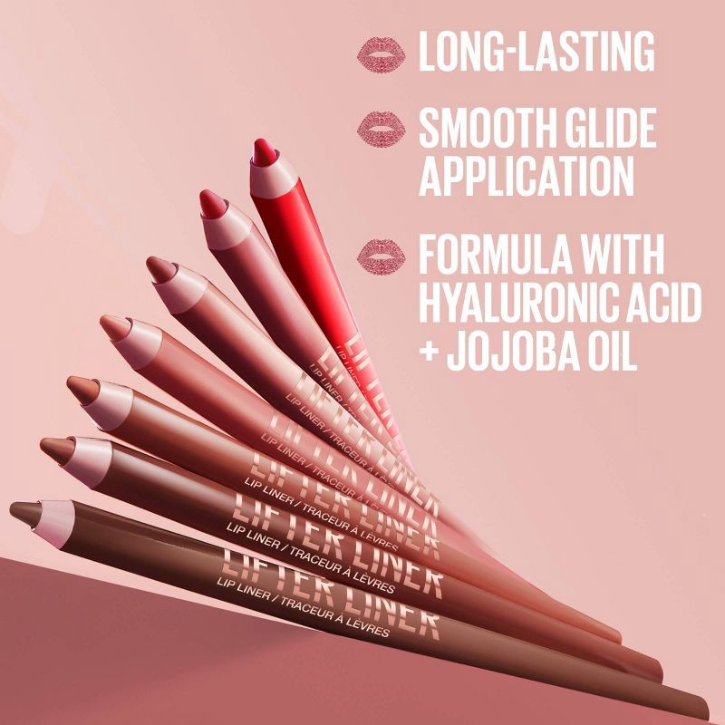 slide 5 of 6, Maybelline Lifter Liner Lip Liner Pencil with Hyaluronic Acid - Fit Check - 0.04oz, 0.04 oz