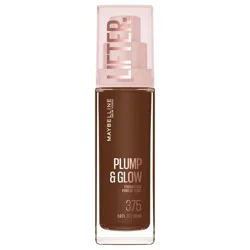 Maybelline Lifter Plump & Glow Foundation with Hyaluronic Acid - 375 - 1 fl oz: Finish, Liquid Form, For All Skin Types