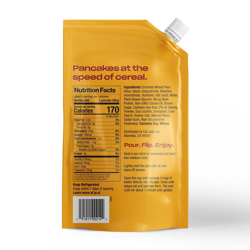 slide 2 of 3, Eat Just Power Jacks Cinnamon Roll Pancakes - 16oz, 16 oz