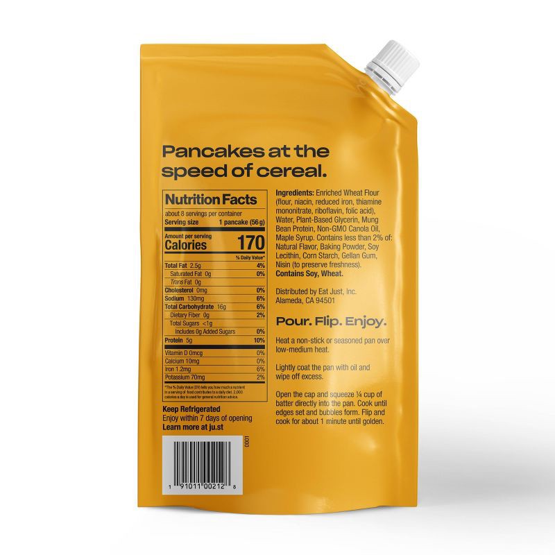 slide 2 of 3, Eat Just Power Jacks Original Pancakes - 16oz, 16 oz