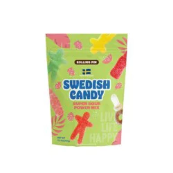 Rolling Pin Super Sour Power Gummy Swedish Candy - 5.2oz