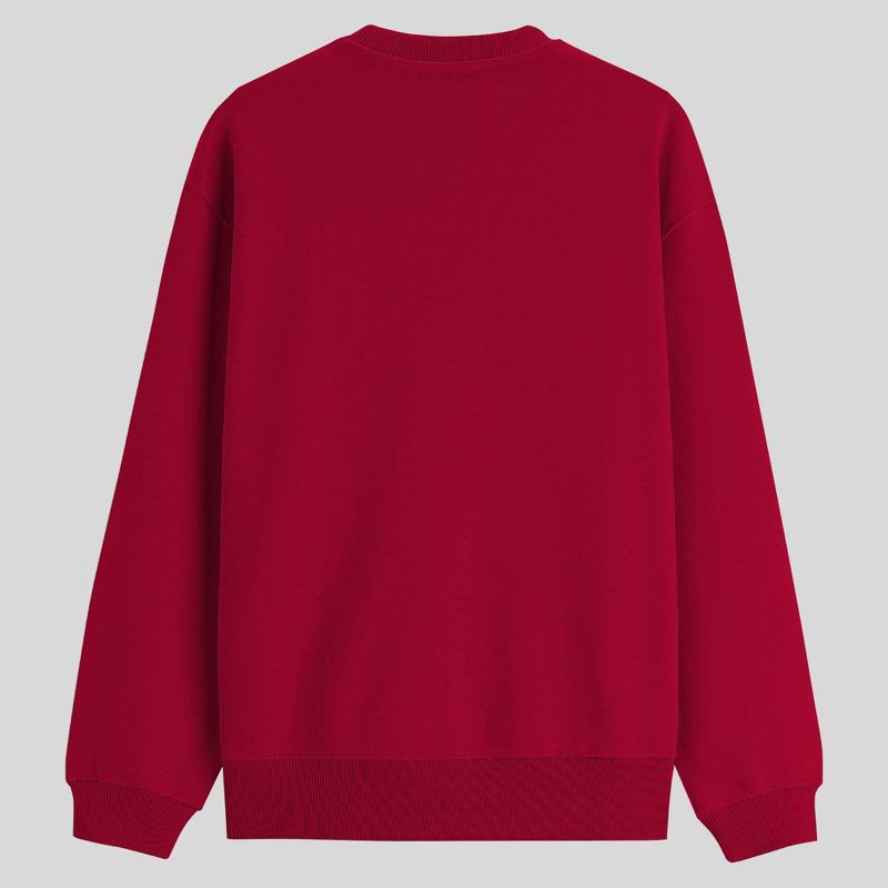 slide 3 of 3, Men's Home Alone Crewneck Sweatshirt - Cardinal Red M, 1 ct