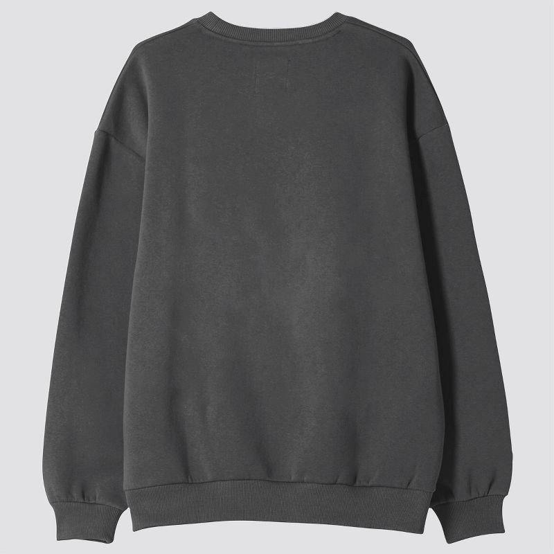 slide 3 of 3, Men's Coca-Cola Santa Crewneck Graphic Sweatshirt - Dark Gray L, 1 ct