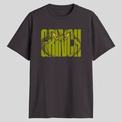 The Grinch Men's "You're A Mean One Mr. Grinch" Graphic T-Shirt - Charcoal Gray XXL