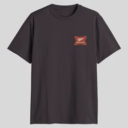 Men's Miller Holiday Graphic T-Shirt - Charcoal Gray S