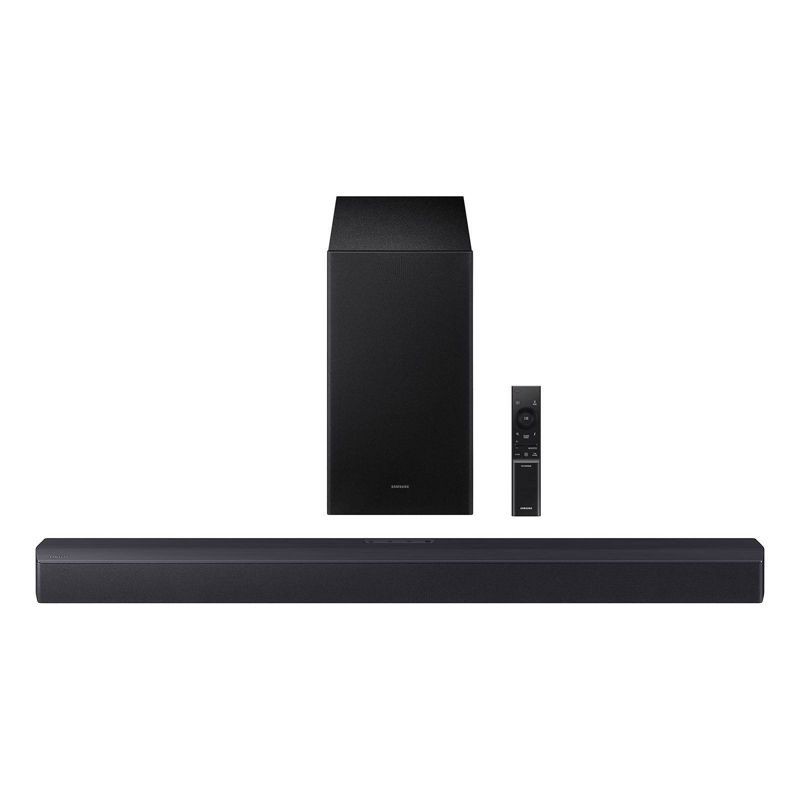 slide 1 of 11, Samsung 2.1Ch DTS Virtual:X Soundbar with Subwoofer (HW-B53WF): HDMI ARC, Bluetooth, Wall Mountable, 1 ct