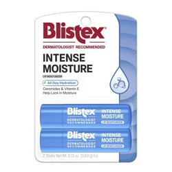 Blistex Intense Moisture Lip Balms - 0.26oz/2pk