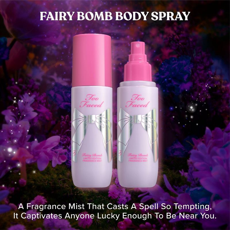 slide 4 of 5, Too Faced Fairytale Bomb Body Spray - 3.3fl oz - Ulta Beauty, 3.3 fl oz
