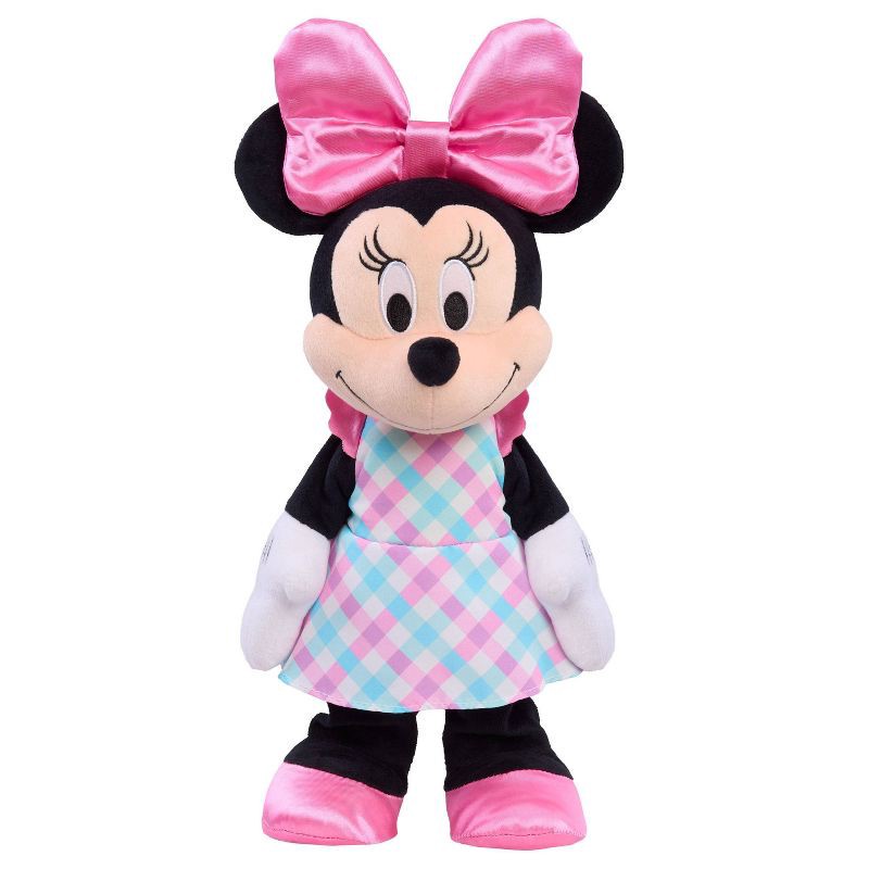 slide 1 of 4, Disney Easter Dancing Minnie Plush Stuffed Animal, 1 ct