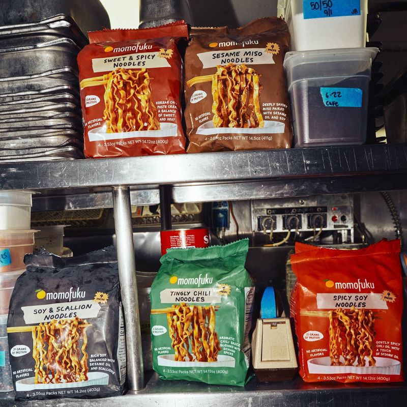 slide 13 of 13, MOMOFUKU Tingly Chili Noodles - 14.12oz/4ct, 14.12 oz, 4 ct