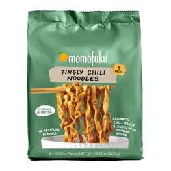 MOMOFUKU Tingly Chili Noodles - 14.12oz/4ct
