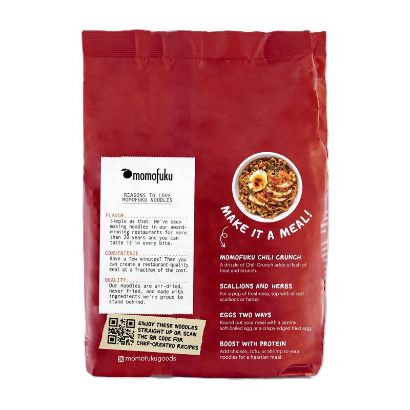 slide 2 of 11, MOMOFUKU Sweet and Spicy Noodles - 14.12oz/4ct, 14.12 oz, 4 ct