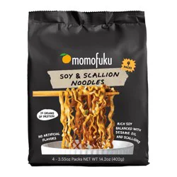 MOMOFUKU Soy and Scallion Noodles - 14.2oz/4ct