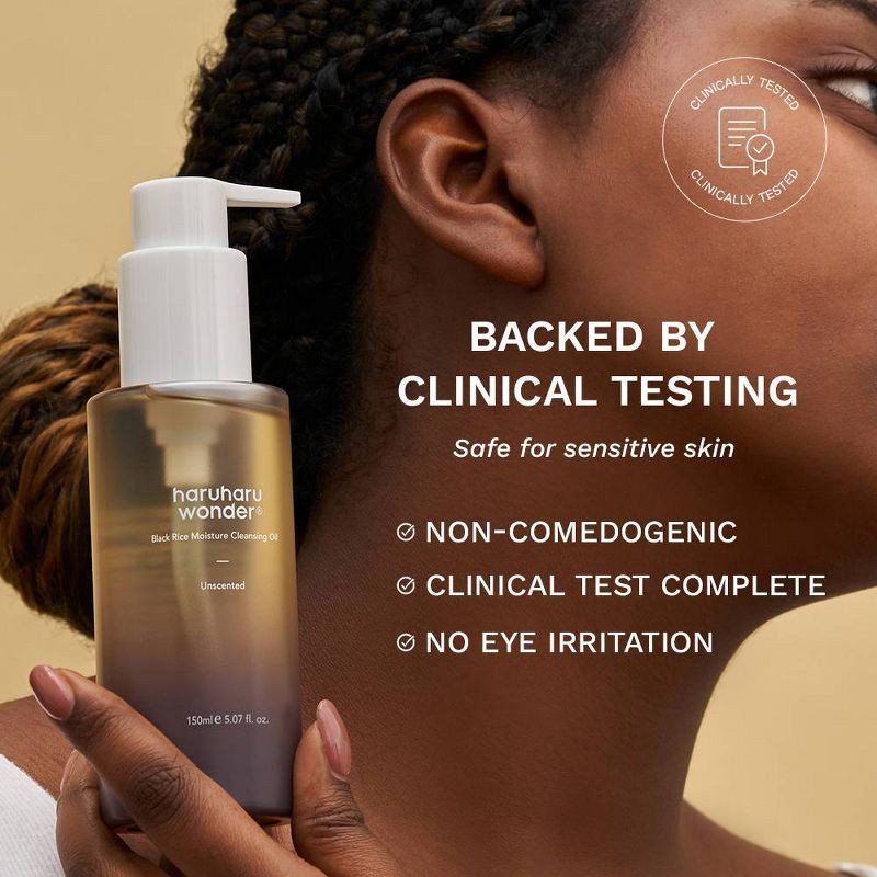 slide 8 of 8, haruharu wonder Black Rice Moisture Cleansing Oil - 5.1 fl oz, 5.1 fl oz