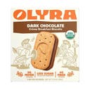 Olyra Dark Chocolate Crème Breakfast Biscuits - 5.3oz/4ct: Organic, Vegan