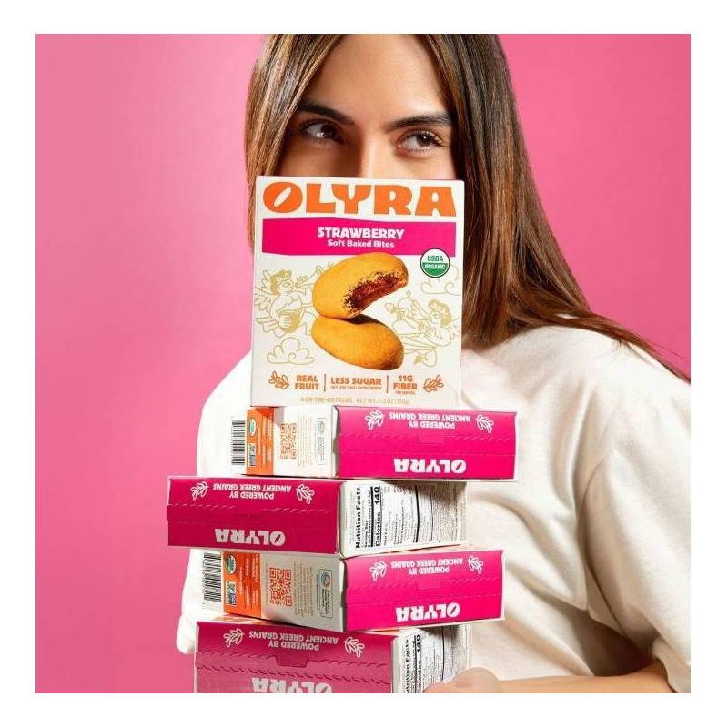 slide 7 of 9, Olyra Strawberry Soft Baked Bites - 5.3oz/4ct, 4 ct; 5.3 oz