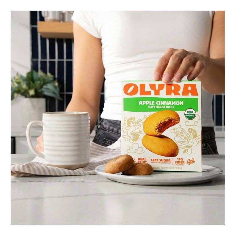 slide 9 of 9, Olyra Apple Cinnamon Soft Baked Bites - 5.3oz/4ct, 4 ct; 5.3 oz
