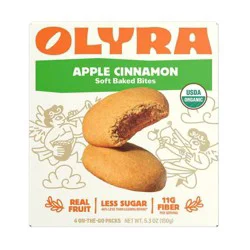 Olyra Apple Cinnamon Soft Baked Bites - 5.3oz/4ct