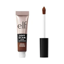 e.l.f. Soft Glam Satin Concealer - 61 Rich Cool - 0.21 fl oz: Medium Coverage, Paraben-Free, For Face, Oily & Combination & Dry Skin