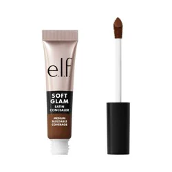 e.l.f. Soft Glam Satin Concealer - 55 Deep Warm - 0.21 fl oz: Medium Coverage, Liquid Formula, Face Application, Paraben-Free