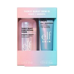 e.l.f. SKIN Thirst Burst Dew-O - Pore-fecting Toner & Thirst Burst Drops Mini Set - 2pc