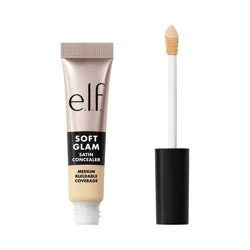 e.l.f. Soft Glam Satin Concealer - 12 Fair Warm - 0.21 fl oz: Paraben-Free, Vegan, For Face Application