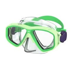 Speedo Kids' Dive Surf Gazer Swim Mask - Pale Clover/Clear
