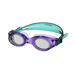 Speedo Junior Glide Printed Kids' Swim Goggle - Indigo/Light Gray
