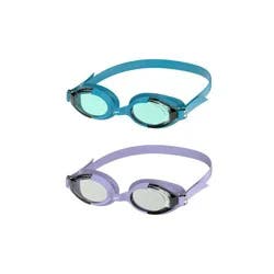 Speedo Junior Seaspray 2pk Kids' Swim Goggle - Blue/Lavender