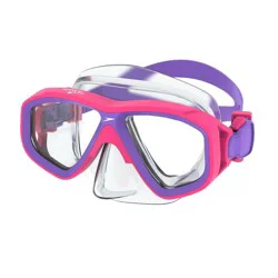 Speedo Kids' Dive Surf Gazer Swim Mask - Punchy Pink/Clear