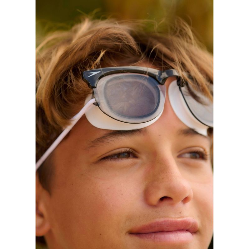 slide 5 of 5, Speedo Junior Sunny Vibes Malcolm Goggle - Black / Monument, 1 ct