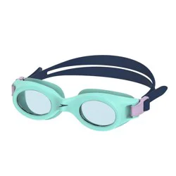 Speedo Adult Boomerang Swim Goggles - Fish Tank/Celeste