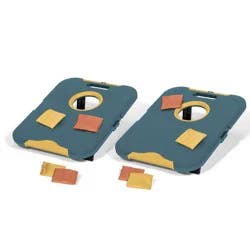 EastPoint All-Weather Bean Bag Game with 2 Durable Boards, 8 Bean Bags, Slide Scoring & Bean Bag Return for Outdoor Backyard & Tailgate Play