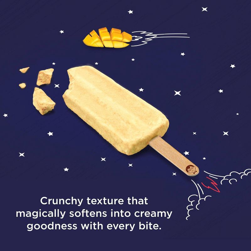 slide 5 of 8, JonnyPops Freeze Dried Mango Cream Mini Pops - 50g/5ct, 50 gram, 5 ct