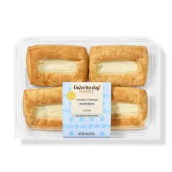 Cream Cheese Filled Danish - 9.6oz/4ct - Favorite Day™