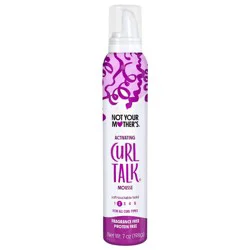 Not Your Mother's Curl Talk Fragrance Free Mousse - 7oz
