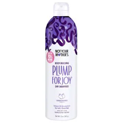 Not Your Mother's Plump for Joy Dry Shampoo - 12oz: For All Hair Types, Basic Cleansing, Aerosol Form