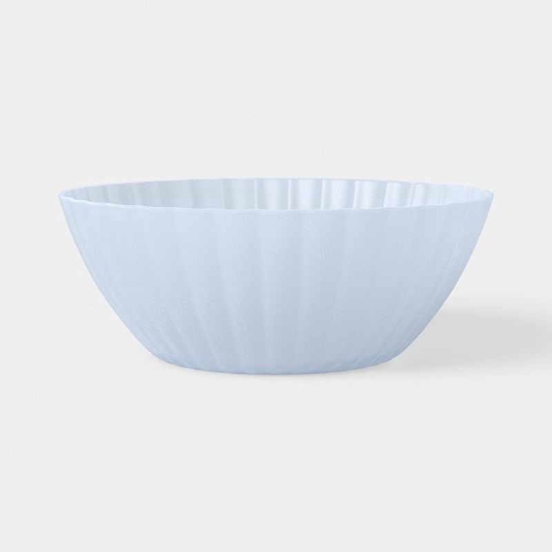 slide 1 of 3, PolyPro Fluted Translucent Cereal Bowl Blue - Room Essentials™, 1 ct