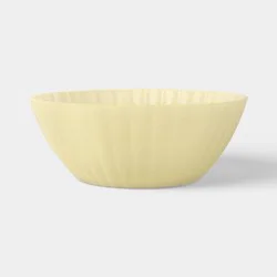 PolyPro Fluted Translucent Cereal Bowl Yellow - Room Essentials™