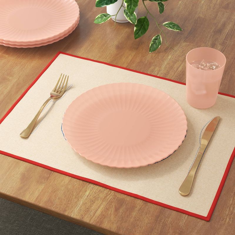 slide 2 of 3, 18.25 fl oz PolyPro Short Tumbler Transparent Coral Pink - Room Essentials™, 18.25 fl oz