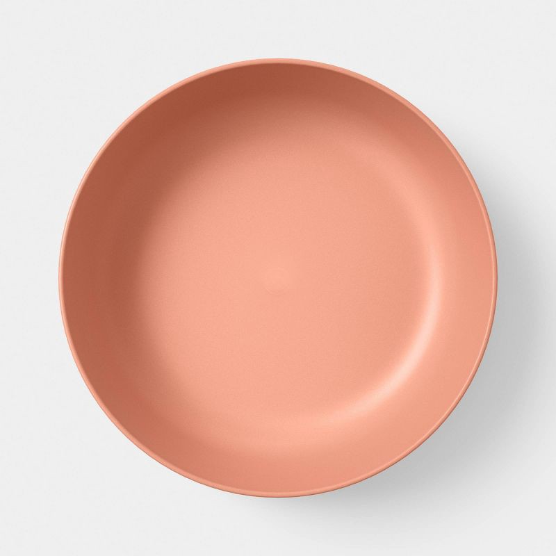 slide 3 of 3, PolyPro Dinner Bowl Opaque - Room Essentials™ Coral, 1 ct