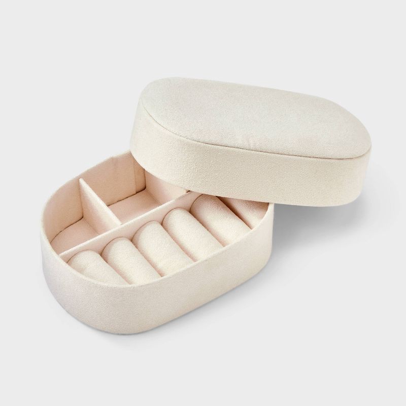 slide 4 of 5, 14K Gold Dipped Cubic Zirconia V Shape Necklace and Huggie Stud Earring Set 3pc - A New Day™ Gold, 3 ct