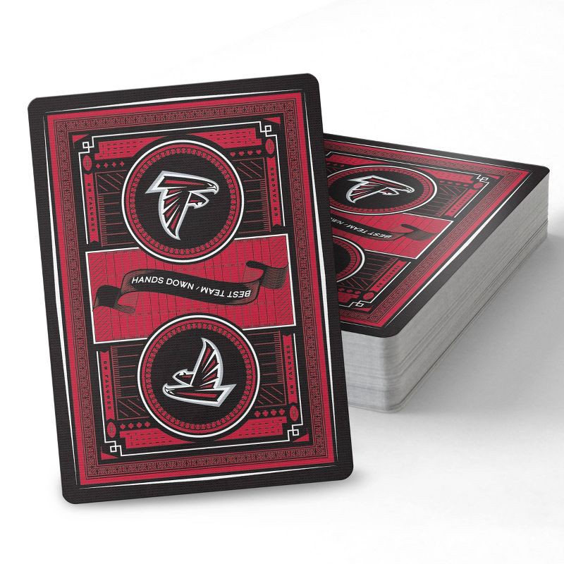 slide 4 of 6, NFL Atlanta Falcons Playing Cards, 1 ct